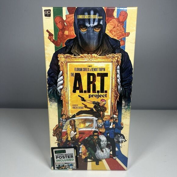 The A.R.T. Project Cooperative Board Game Launch Edition Free Poster New - Picture 1 of 3